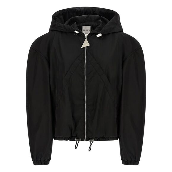 The Attico Women Maxi Hood Bomber Jacket
